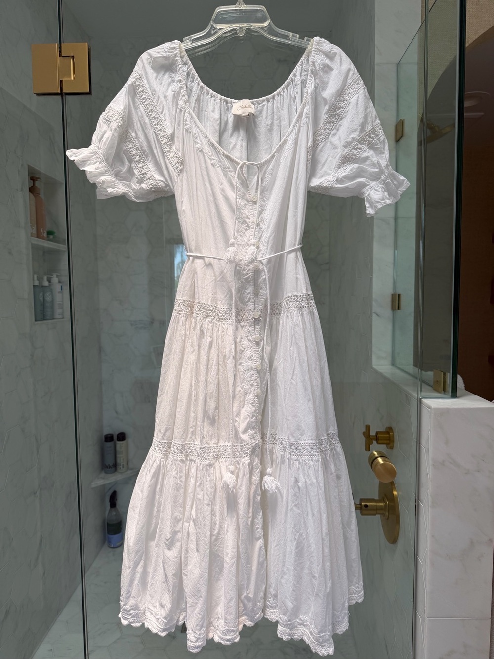 Cleobella White Organic Cotton Dress